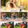 Digital Camera, FHD 1080P Digital Point and Shoot Camera for Kids 44MP Vlogging Camera with Anti Shake 16X Zoom, Compact Kids Camera Small Camera for Boys Girls Teens Students Seniors- Pink - Image 5