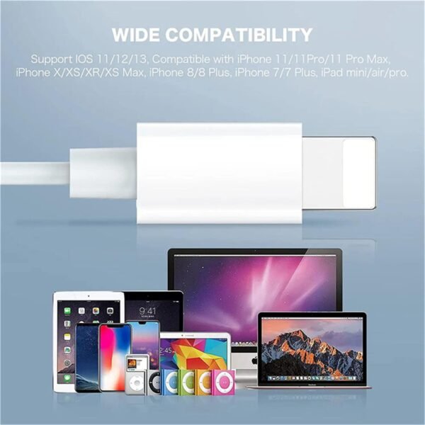 2 Packs Apple Earbuds for iPhone Headphones Wired Earphones [Apple MFi Certified](Built-in Microphone & Volume Control) Noise Isolating Headsets for iPhone 13/12/11/XR/XS/X/8/Support All iOS System - Image 5