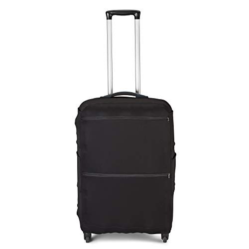 Conair Suitcase Cover, Luggage Cover with Four Zippered Pockets for Travel in Black by Travel Smart - Image 7