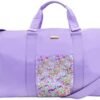 Packed Party Shellebrate Confetti Weekender Duffle Bag, Cute Overnight Travel Luggage for Women, Great for Ladies at the Gym, Airlines, Travel, Hospital Visits and Work