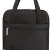 Vera Bradley Women's Softside Underseat Rolling Work Bag, Black, One Size