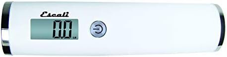 Escali Velo 11050W Hanging Digital Readout Portable Travel Compact Luggae Scale, 110lb Capacity, White - Image 3