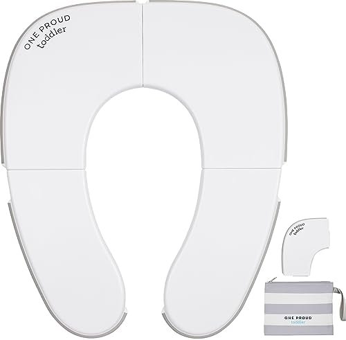 Travel Potty Seat, Ultra Compact, Ultra Non-Slip, Seat Made in USA, No-Pinch Locking Hinges, Easy to Clean, Included Carry Bag - Image 2