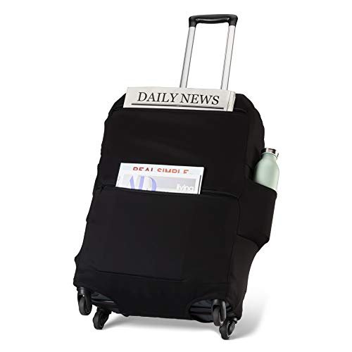 Conair Suitcase Cover, Luggage Cover with Four Zippered Pockets for Travel in Black by Travel Smart - Image 3