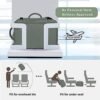 Hanples Extra Large Travel Backpack for Women as Person Item Flight Approved, 40L Carry On Backpack, 17 Inch Laptop Waterproof Hiking Casual Bag(Olive Green) - Image 2