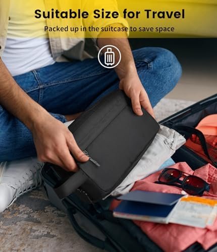 Vorspack Travel Toiletry Bag for Men - Large Toiletries Bag Water Resistant Hanging Dopp Kit Travel Bag for Toiletries Accessories Gifts - Image 7