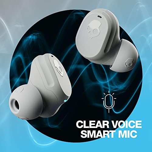 Skullcandy Mod In-Ear Wireless Earbuds, 34 Hr Battery, Microphone, Works with iPhone Android and Bluetooth Devices - Grey/Blue - Image 7