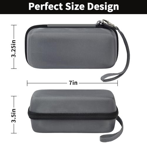 Case Compatible with Anker 737/735/ 736/717 USB-C Portable Charger Power Bank, Fast Foldable Wall PowerBank Bag for GaN Prime Nano II AC Adapter, Powercore Pocket for Lights Cable (Grey) - Image 3