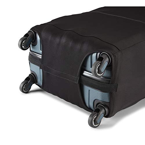 Conair Suitcase Cover, Luggage Cover with Four Zippered Pockets for Travel in Black by Travel Smart - Image 4