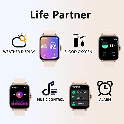 DXPICR Smart Watch(Call Receive/Dial), Full Touch Screen SmartWatch for Android and iOS Phones Compatible Fitness Tracker with Heart Rate,Sleep,Blood Oxygen,Step Counter for Men Women - Image 7