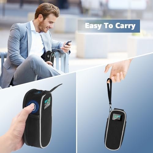 Carrying Case for Anker 737 Power Bank (PowerCore 24K), Portable Travel Storage Bag for Anker 737 24,000mAh Power Bank with Extra Mesh Pocket,power bank Protective Case, Oxford Fabric(Case Only) - Image 6