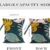 Wet Bag, Wet Dry Bag, Wet Bag for Swimsuit, Travel, Beach, Pool, Diapers, Dirty Yoga Gym Clothes, Makeup Bag, Waterproof Tropical Palm Leaves Decor Jungle Palm Leaf Favors - Image 2