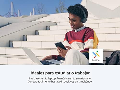 Sony WH-CH520 Best Wireless Bluetooth On-Ear Headphones with Microphone for Calls and Voice Control, Up to 50 Hours Battery Life with Quick Charge Function, Includes USB-C Charging Cable - Black - Image 7