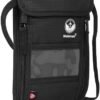 Neck Wallet Travel Pouch Family Passport Holder Organizer Case with RFID Blocking - Black