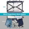 Cambond Compression Packing Cubes for Travel - Travel Bags Luggage Organizers Travel Essentials Compression Cubes for Carry on Suitcases - Image 5