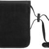 Neck Wallet Travel Pouch Family Passport Holder Organizer Case with RFID Blocking - Black - Image 6