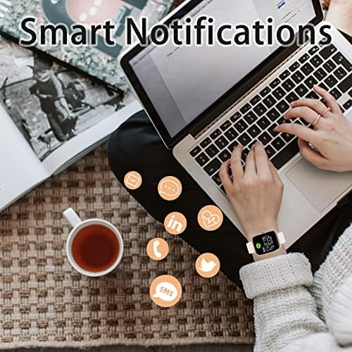 DXPICR Smart Watch(Call Receive/Dial), Full Touch Screen SmartWatch for Android and iOS Phones Compatible Fitness Tracker with Heart Rate,Sleep,Blood Oxygen,Step Counter for Men Women - Image 6