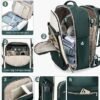 LOVEVOOK Large Travel Backpack for Women & Men, Carry on Backpack Airline Approved, TSA Personal Item Travel Bag fits 17" Laptop, 40L Waterproof Travel Essentials Sports Backpack with 3 Packing Cubes - Image 4