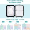 Cambond Compression Packing Cubes for Travel - Travel Bags Luggage Organizers Travel Essentials Compression Cubes for Carry on Suitcases - Image 4