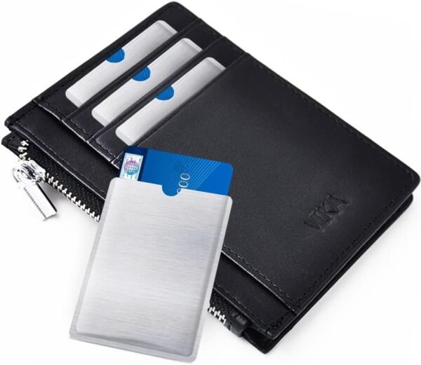 RFID Blocking Sleeve Anti Theft 6 Credit Card and 3 Passport Holder Wallet Pocket - To protect your valuable information from theft（coloured） - Image 4