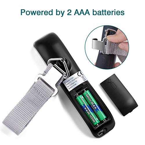 Digital Luggage Scale, WGGE Travel Luggage Weight Scale, Max 110lbs/50kg Baggage Scale with Backlit LCD Display - Image 5