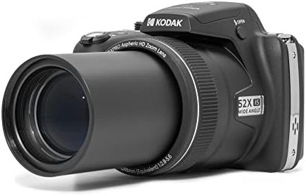 Kodak PIXPRO Astro Zoom AZ528-BK 16 MP Digital Camera with 52x Optical Zoom 24mm Wide Angle Lens 6 fps Burst Shooting 1080P Full HD Video Wi-Fi Connectivity and a 3" LCD Screen (Black) - Image 6