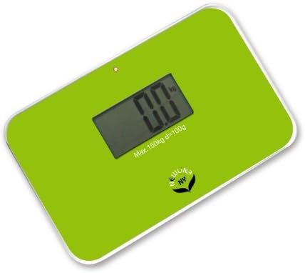 NewlineNY Auto Step On Super Mini Travel Bathroom Scale, 5.25" x 8.5" SBB0638SM (Green)