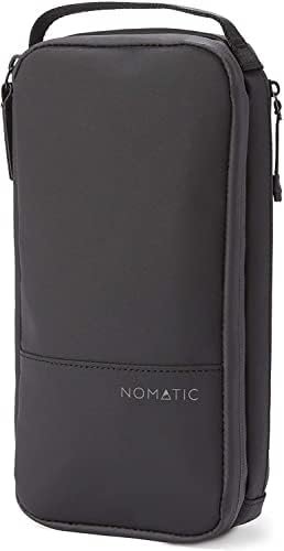 NOMATIC Toiletry Bag for Travel - Great for Travel Size Toiletries - Travel Essentials Wash Bag - Travel Makeup Bag, (Black), Small V2