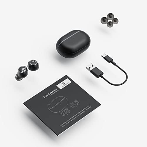 SoundPEATS Free2 Classic Wireless Earbuds Bluetooth V5.1 Headphones with 30Hrs Playtime in-Ear Wireless Earphones, Built-in Mic for Clear Calls, Touch Control, Single/Twin Mode, Stereo Sound - Image 8