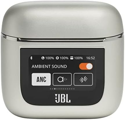 JBL Tour Pro 2 (Champagne) - True Wireless Noise Cancelling Earbuds - Image 2