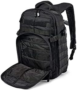 5.11 Tactical Backpack – Rush 12 2.0 – Military Molle Pack, CCW and Laptop Compartment, 24 Liter, Small, Style 56561, Black - Image 4