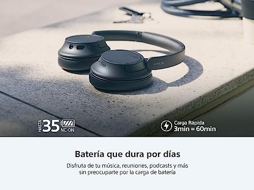 Sony WH-CH720NB Noise Canceling Wireless Bluetooth Headphones - Built-in Microphone - up to 35 Hours Battery Life and Quick Charge - Black - Image 5
