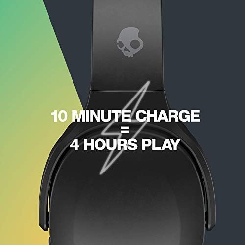 Skullcandy Crusher Evo Over-Ear Wireless Headphones with Sensory Bass, 40 Hr Battery, Microphone, Works with iPhone Android and Bluetooth Devices - Black - Image 4
