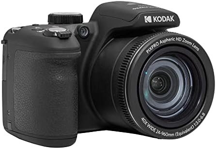 KODAK PIXPRO AZ405-BK 20MP Digital Camera 40X Optical Zoom 24mm Wide Angle Lens Optical Image Stabilization 1080P Full HD Video 3" LCD Vlogging Camera (Black) - Image 4