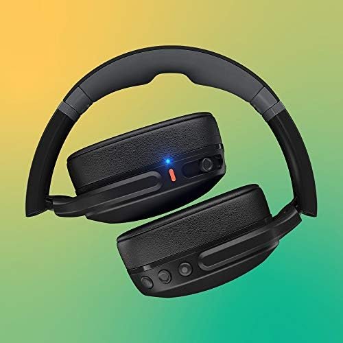 Skullcandy Crusher Evo Over-Ear Wireless Headphones with Sensory Bass, 40 Hr Battery, Microphone, Works with iPhone Android and Bluetooth Devices - Black - Image 2