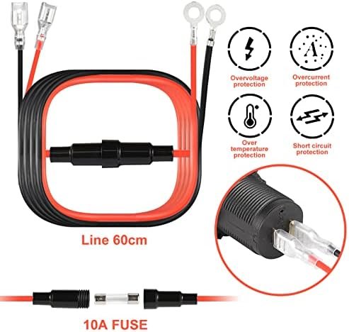 Golf Cart DC 6V-30V Quick Charge 3.1A Dual USB Charger, 2 in 1 USB Golf Cart USB Charger Ports Outlet Universal for Club Car, EZGO and Yamaha - Image 5