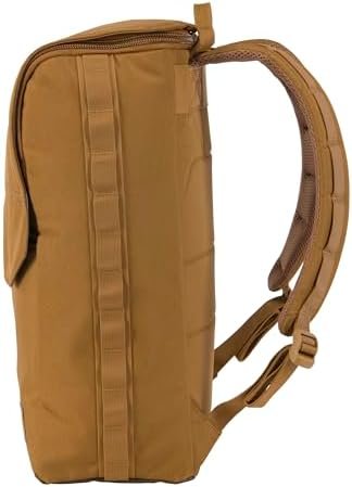 Carhartt 21L Top-Load Backpack, Water Resistant Coated Canvas Base with Laptop Sleave, Brown, One Size - Image 4