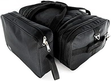 North Star Sports Flight Dual Carry 1050 Tuff Cloth Weekender, Carry On Luggage 21x14x9 Airline Approved, With Shoe Storage Tote