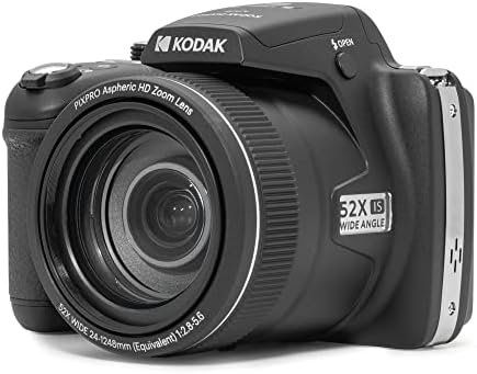 Kodak PIXPRO Astro Zoom AZ528-BK 16 MP Digital Camera with 52x Optical Zoom 24mm Wide Angle Lens 6 fps Burst Shooting 1080P Full HD Video Wi-Fi Connectivity and a 3" LCD Screen (Black) - Image 4