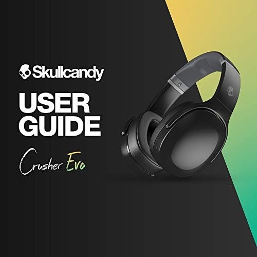 Skullcandy Crusher Evo Over-Ear Wireless Headphones with Sensory Bass, 40 Hr Battery, Microphone, Works with iPhone Android and Bluetooth Devices - Black - Image 7