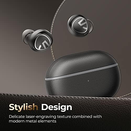 SoundPEATS Free2 Classic Wireless Earbuds Bluetooth V5.1 Headphones with 30Hrs Playtime in-Ear Wireless Earphones, Built-in Mic for Clear Calls, Touch Control, Single/Twin Mode, Stereo Sound - Image 2