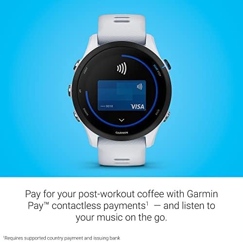 Garmin Forerunner® 255 Music, GPS Running Smartwatch with Music, Advanced Insights, Long-Lasting Battery, White - Image 5
