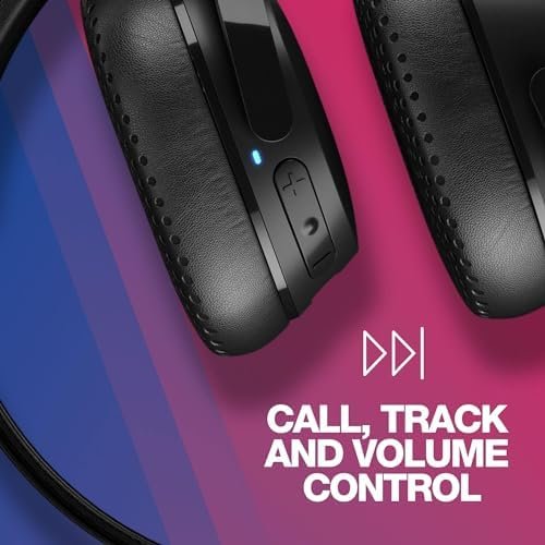 Skullcandy Riff 2 On-Ear Wireless Headphones, 34 Hr Battery, Microphone, Works with iPhone Android and Bluetooth Devices - Black - Image 7