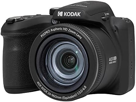 KODAK PIXPRO AZ405-BK 20MP Digital Camera 40X Optical Zoom 24mm Wide Angle Lens Optical Image Stabilization 1080P Full HD Video 3" LCD Vlogging Camera (Black) - Image 3