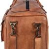 KPL Large 32 inch duffel bags for men holdall leather travel bag overnight gym sports weekend bag - Image 7