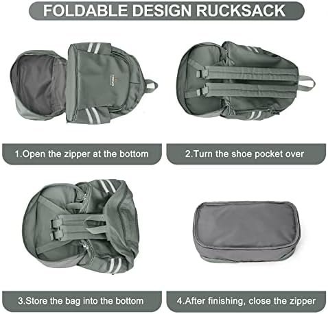 coofay Small Gym Backpack For Women Waterproof Backpack With Shoe Compartment Lightweight Travel Backpack Sports Backpack Large Gym Bag - Image 7