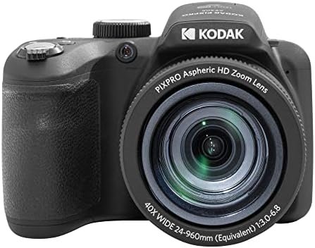 KODAK PIXPRO AZ405-BK 20MP Digital Camera 40X Optical Zoom 24mm Wide Angle Lens Optical Image Stabilization 1080P Full HD Video 3" LCD Vlogging Camera (Black) - Image 2