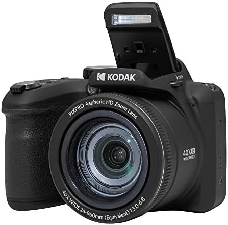 KODAK PIXPRO AZ405-BK 20MP Digital Camera 40X Optical Zoom 24mm Wide Angle Lens Optical Image Stabilization 1080P Full HD Video 3" LCD Vlogging Camera (Black) - Image 5