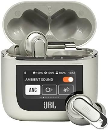 JBL Tour Pro 2 (Champagne) - True Wireless Noise Cancelling Earbuds
