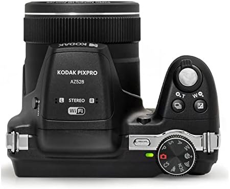 Kodak PIXPRO Astro Zoom AZ528-BK 16 MP Digital Camera with 52x Optical Zoom 24mm Wide Angle Lens 6 fps Burst Shooting 1080P Full HD Video Wi-Fi Connectivity and a 3" LCD Screen (Black) - Image 8